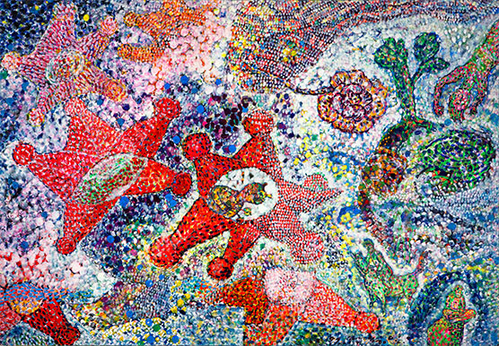 여행, 112x162cm, Acrylic on canvas, 1997