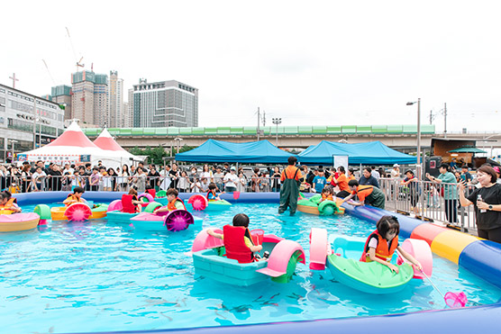 제23회 소래포구 축제 어린이 보트 낚시 체험